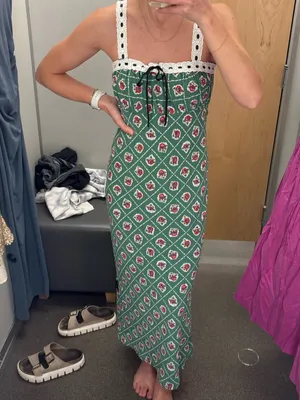 Wayf Sleeveless Midi Slip Dress thumbnail 4