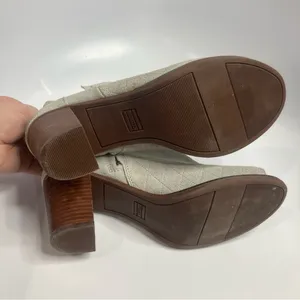 Toms gray‎ peep Toe Heels size10 thumbnail 8