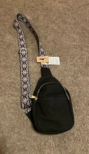 Crossbody sling bag Black thumbnail 1