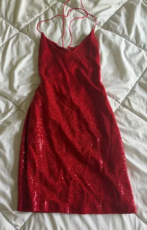 Red mini dress Size XS thumbnail 1