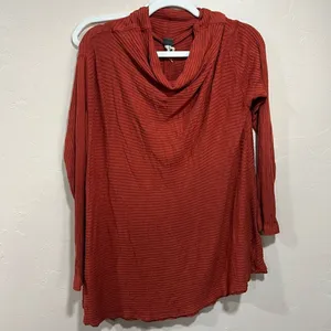 Free People Lover Ribbed Split Back Pullover Tunic Size Large thumbnail 4