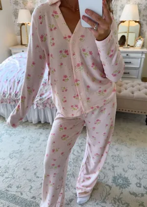 These Three Boutique Floral pajama set thumbnail 1