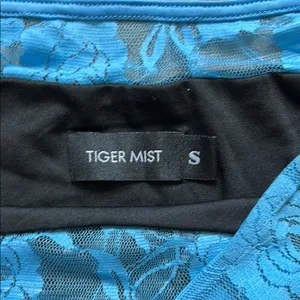 Tiger Mist Black and Blue Maxi Skirt thumbnail 3