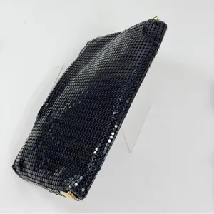 Mesh Chainmail Envelope‎ Clutch Bag Black Evening Party thumbnail 5