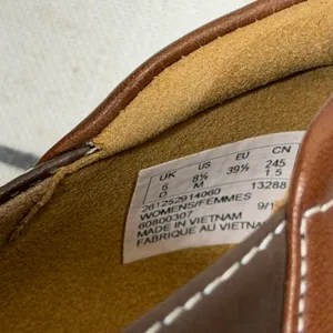 Clarks Gracelin Gemma Flats 8.5 Brown Leather Woven Slip On Loafers 261252914060 thumbnail 7
