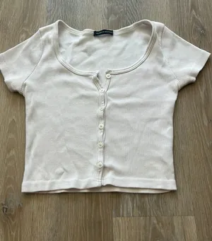 Brandy Melville Short Sleeve Pink Top thumbnail 1