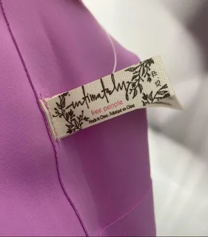 Intimately Free People Bandeau Electric Orchid XS New with Tags Lilac Casual Bra thumbnail 5