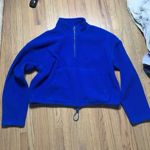 American eagle small blue fleece thumbnail 1