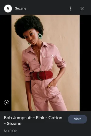 Sèzane Bob Jumpsuit  thumbnail 2