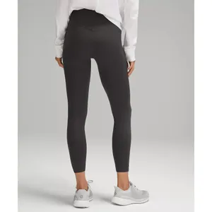 Lululemon Wunder Under SmoothCover High-Rise Tight 25" Size 6 Graphite Grey thumbnail 3