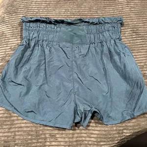 Free People Movement Running Shorts Womens Large Blue Activewear Lined Workout thumbnail 8
