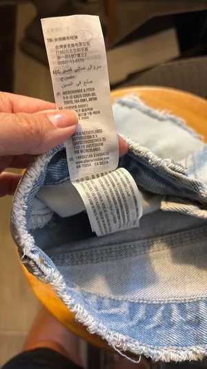 Abercrombie and Fitch denim cut off shorts thumbnail 14