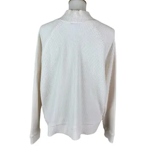 The North Face White Waffle Knit Turtleneck Pullover Cozy Women‎ XXL thumbnail 2