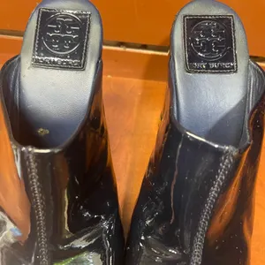 Tory Burch Black Mules with Cushioned Sole thumbnail 2
