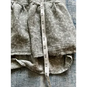 Altar'd State Sage Gray Green Ivory Floral Ruffle Sleeve Mini Dress S thumbnail 7