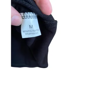 Amazon Sleeveless Ribbed Black Mini Dress Size Medium thumbnail 5
