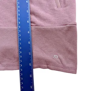 Anderson Ord Lux Crop Hoodie Performance Jacket Elderberry Heather LRG thumbnail 7
