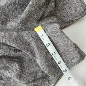 Lululemon Track That Short 5" Heathered Grey W7AUZS Size 4 High Rise Running thumbnail 12
