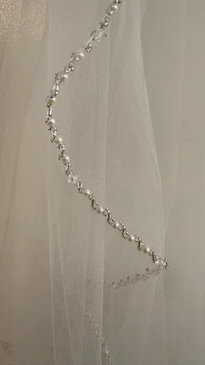 Maritza Bridal Veil Style 400C thumbnail 4