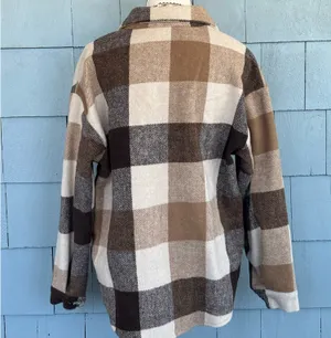 Lightweight Plaid Jacket Multiple thumbnail 2