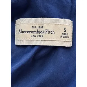 Abercrombie & Fitch Chiffon Strappy Cami Mini Dress Paisley Blue Size Small thumbnail 4