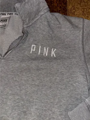 PINK Victoria's Secret Quarter-Zip Sweatshirt thumbnail 2
