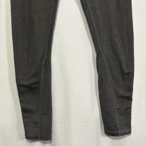 ALO Yoga Leggings Women Size M Gray Gym Activewear 7/8 Low-Rise Ankle Zip EUC thumbnail 3