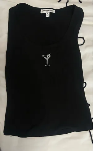 Boutique Martini embroidered top thumbnail 3