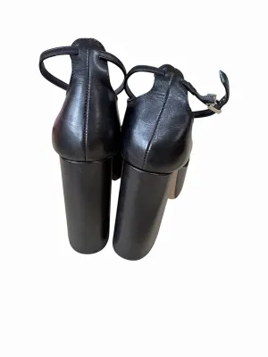 Schutz Darlene Platform Pumps Black Heels US 8B thumbnail 5