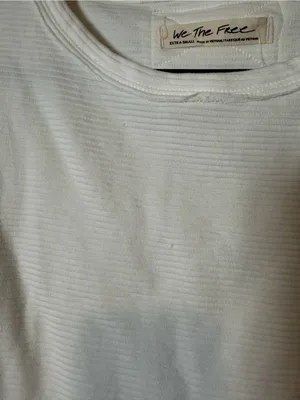 We the free free people ivory/cream long sleeve top thumbnail 3