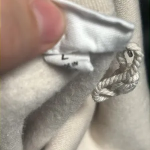 Réflex bad bunny beige pullover hoodie Size L thumbnail 8