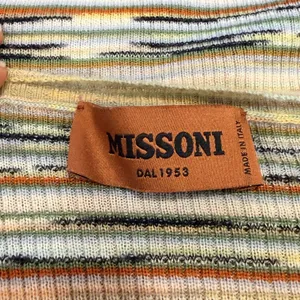 Missoni Womens Wool Striped Pullover Sweater Size S Italian Luxury Designer thumbnail 7