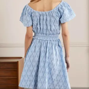New Scoop Neck Embroidered‎ Dress thumbnail 2