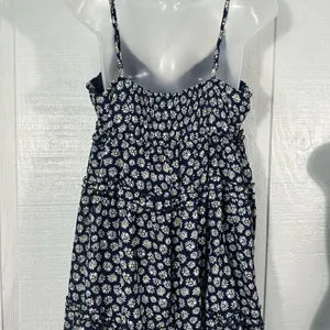 ROWA Navy Floral Spaghetti Strap Babydoll Dress Size XL NWT thumbnail 7