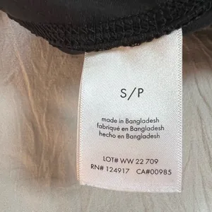 WeWoreWhat Black womens One Piece Bodysuit‎ Size Small thumbnail 9