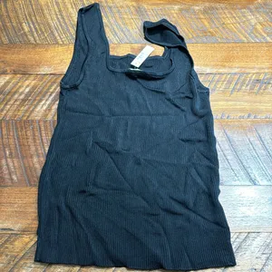 Madewell rib squareneck sweater tank thumbnail 6