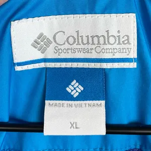Columbia Women's Omni-Shield Rain Jacket Windbreaker Size XL Blue Colorblock thumbnail 6