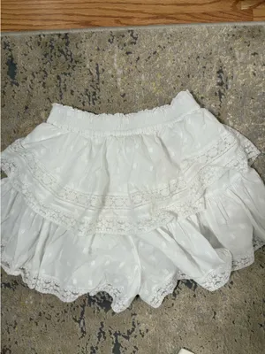 American Eagle White lace skort thumbnail 4