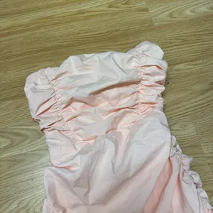 Lucy in the Sky Strapless Ruched Mini Bodycon Dress thumbnail 4