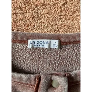 Arizona Jean Co Cropped Sweatshirt Women’s Size S Dusty Mauve Oversized Balloon thumbnail 6