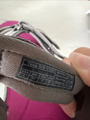 Teva Tirra Sandals Women's 5 Gray Pink Sport Hiking Water Strappy Outdoor Shoes thumbnail 7