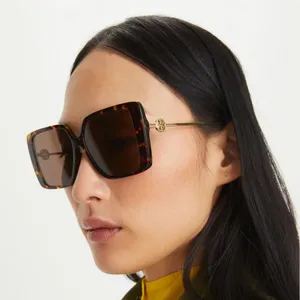 Tory Burch 💯 AUTHENTIC NEW‎ MILLER OVERSIZED SQUARE SUNGLASSES thumbnail 1