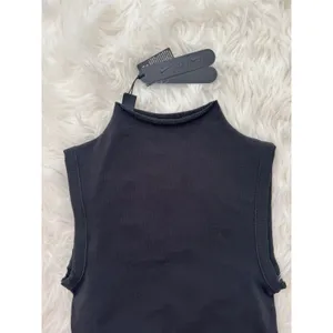 Nike Skims Vintage Seamless Mock Neck Bra Top Obsidian Size XS thumbnail 5