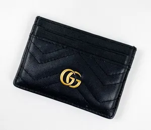 Gucci GG Marmont Card Case Black thumbnail 1