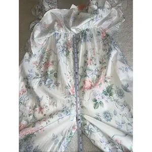 Selkie Mrs. Darcy Weekender Jumpsuit XS NWT Floral Wide Leg Cottagecore thumbnail 8