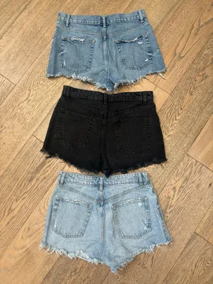Trio of Zara Denim shorts thumbnail 2