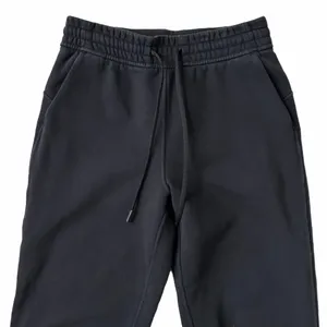 Lululemon Loungeful High-Rise Cropped Jogger Black Fleece Sweatpants W6BVIS Sz 6 thumbnail 2