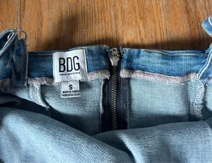 UO jodi denim bodycon mini dress thumbnail 3