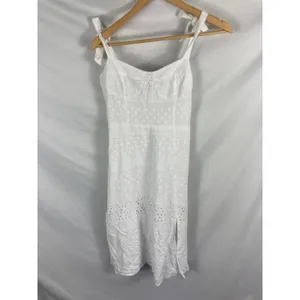 Steve Madden Carlynn Dress White Size 4 thumbnail 2