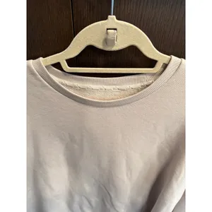 Alo Renown Heavy Weight Crew Neck Pullover in Bone features a soft 2XL thumbnail 3